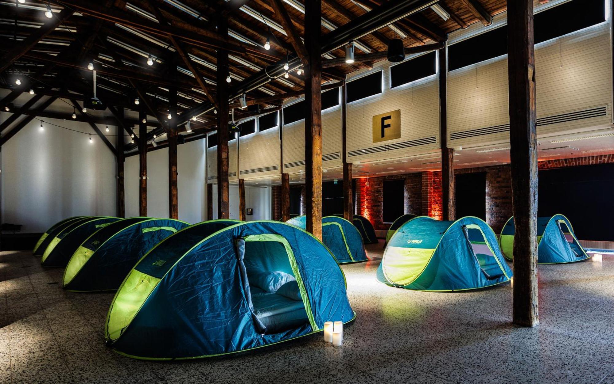 Indoor Camping Helsinki Hotel Ngoại thất bức ảnh
